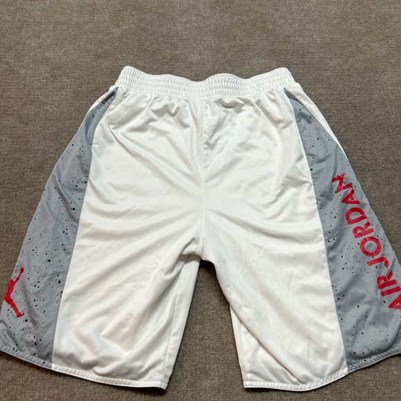 Jordan Other - Air Jordan White and Gray Athletic Shorts